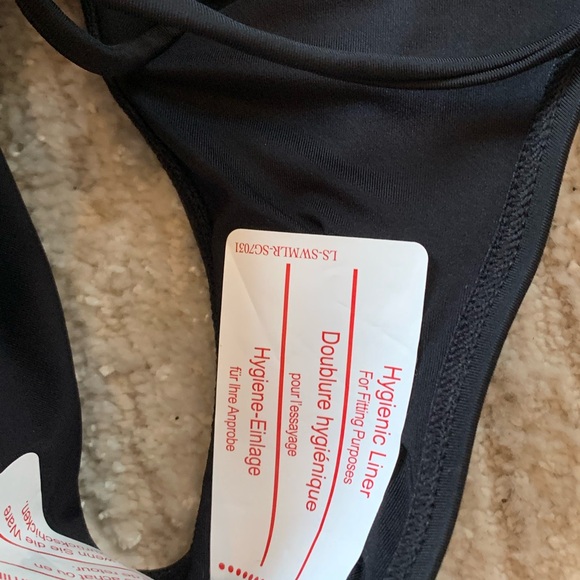 LOFT Black Women's Shirred Side‎ Tie
One-Piece Swimsuit NWT Women's
Size S - Picture 8 of 14